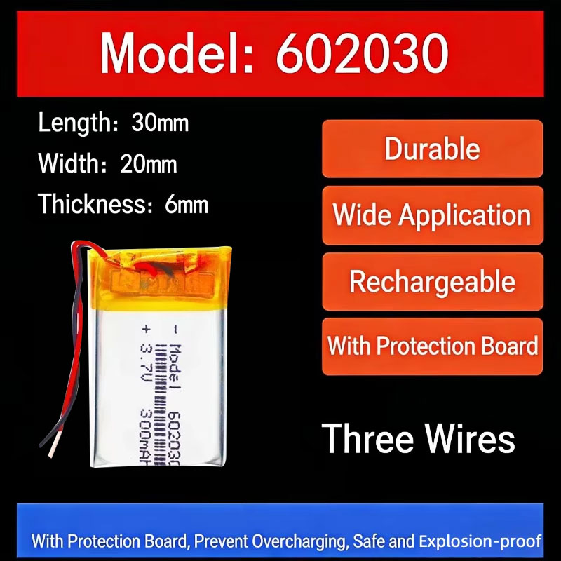 Baterai Lithium 3.7V 300mAh 60 - Smartwatches ulasan dan harga