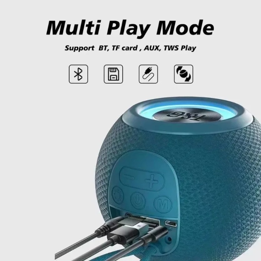 TG337 TWS Speaker Bluetooth Ba - Portable Bluetooth Speaker Waterproof Ipx7 ulasan dan harga