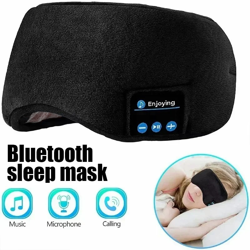 Masker Mata 3D Headphone Bluet - Sleep Mask Headphones Bluetooth ulasan dan harga