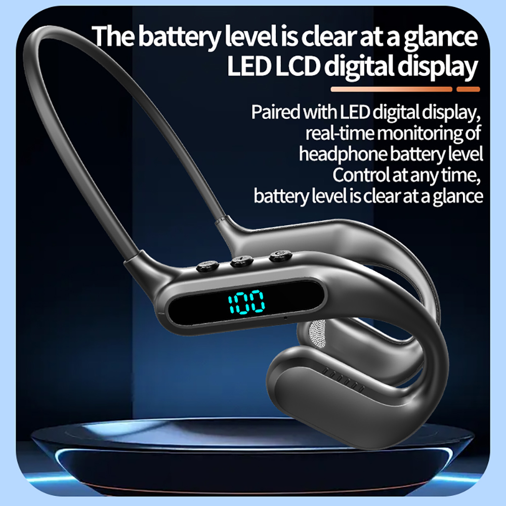 KEBIDUMEI Headphone Bluetooth  - Bone Conduction Running Headphones ulasan dan harga
