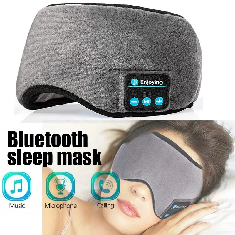 Headband Bluetooth Fone untuk  - Sleep Mask Headphones Bluetooth ulasan dan harga