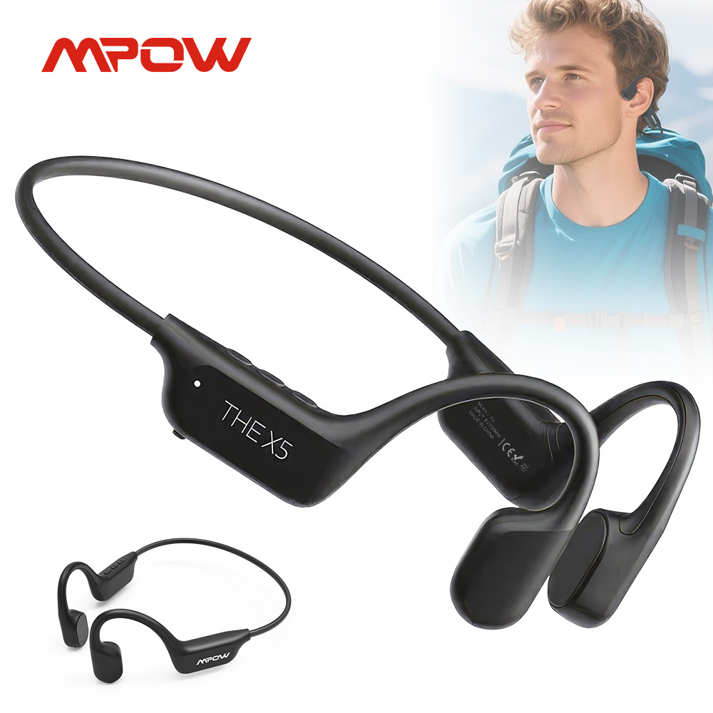 Mpow X5 Headphone Konduksi Tul - Bone Conduction Running Headphones ulasan dan harga