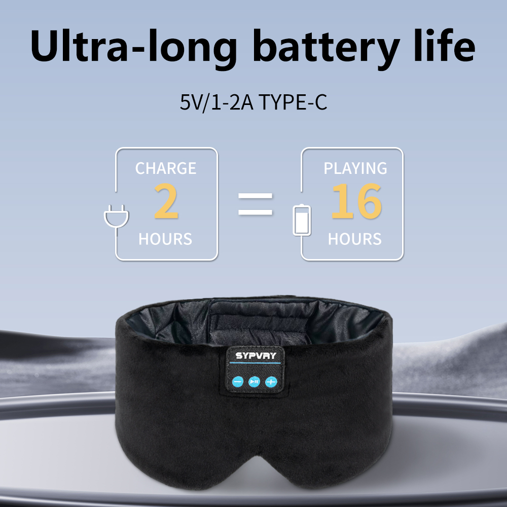 Headphone Bluetooth Masker unt - Sleep Mask Headphones Bluetooth ulasan dan harga