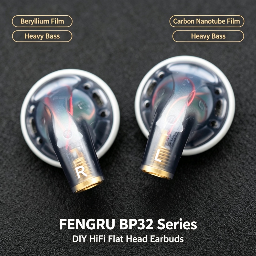 FENGRU BP32 Diy 130 ohm Beryll - Planar Magnetic Iem Earphones ulasan dan harga