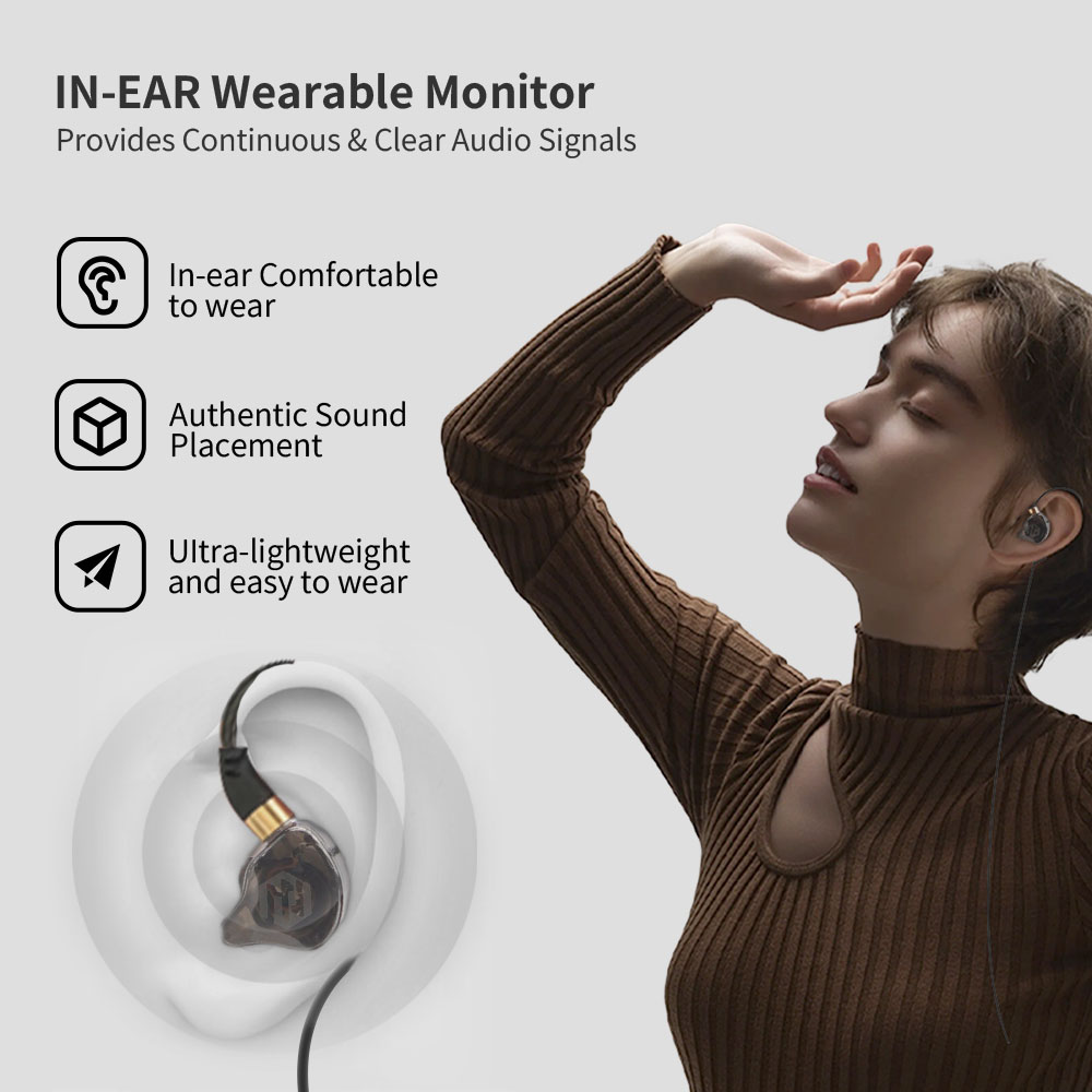 Sistem Monitor In Ear Nirkabel - In Ear Monitors For Singers ulasan dan harga