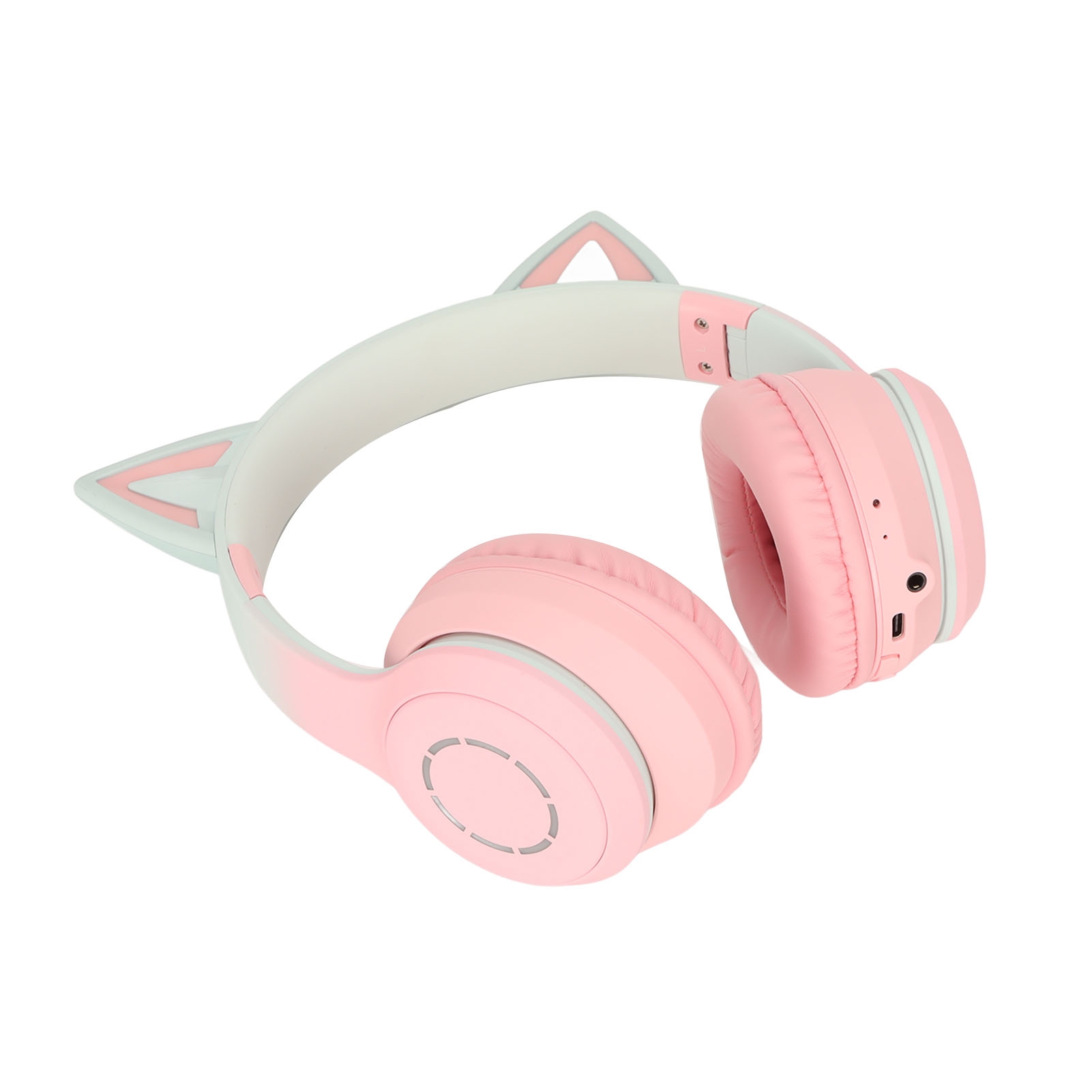 Headphone Gaming Bluetooth Tel - Cat Ear Bluetooth Headset Led ulasan dan harga