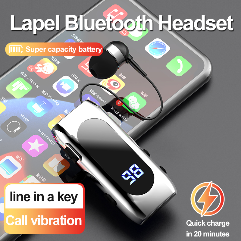 Headset Bluetooth K55 Lapel, M - Type C Wired Earphones With Mic ulasan dan harga