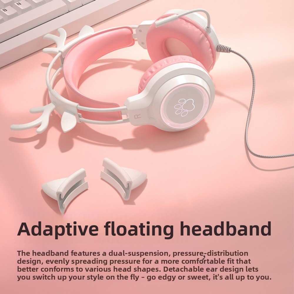 Earphone Gaming RGB dengan Mik - Gaming Headset With Mic Rgb ulasan dan harga