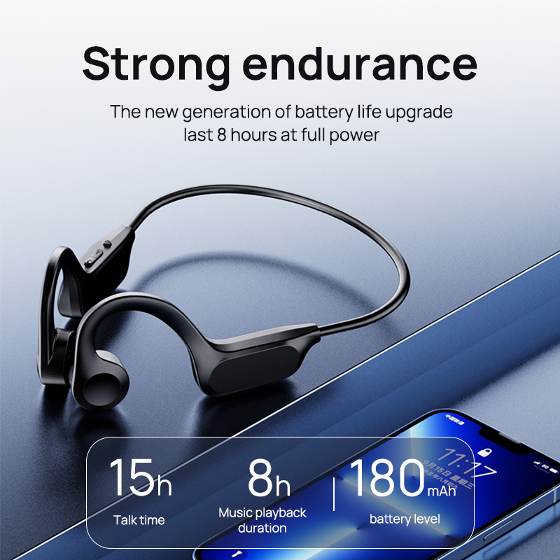 Earphone Bluetooth Olahraga Ni - Bone Conduction Running Headphones ulasan dan harga