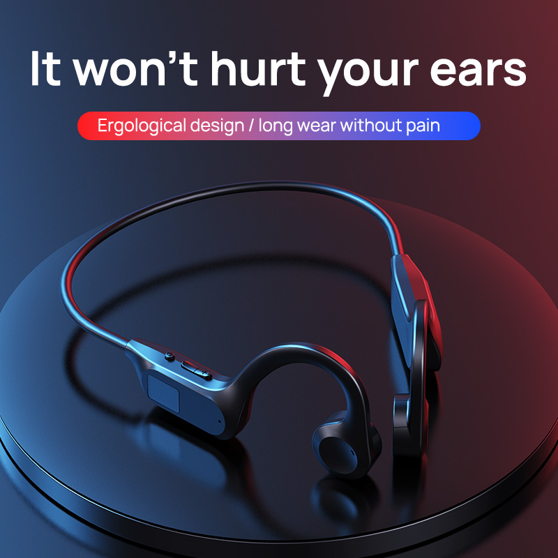Earphone Bluetooth Olahraga Ni - Bone Conduction Running Headphones ulasan dan harga
